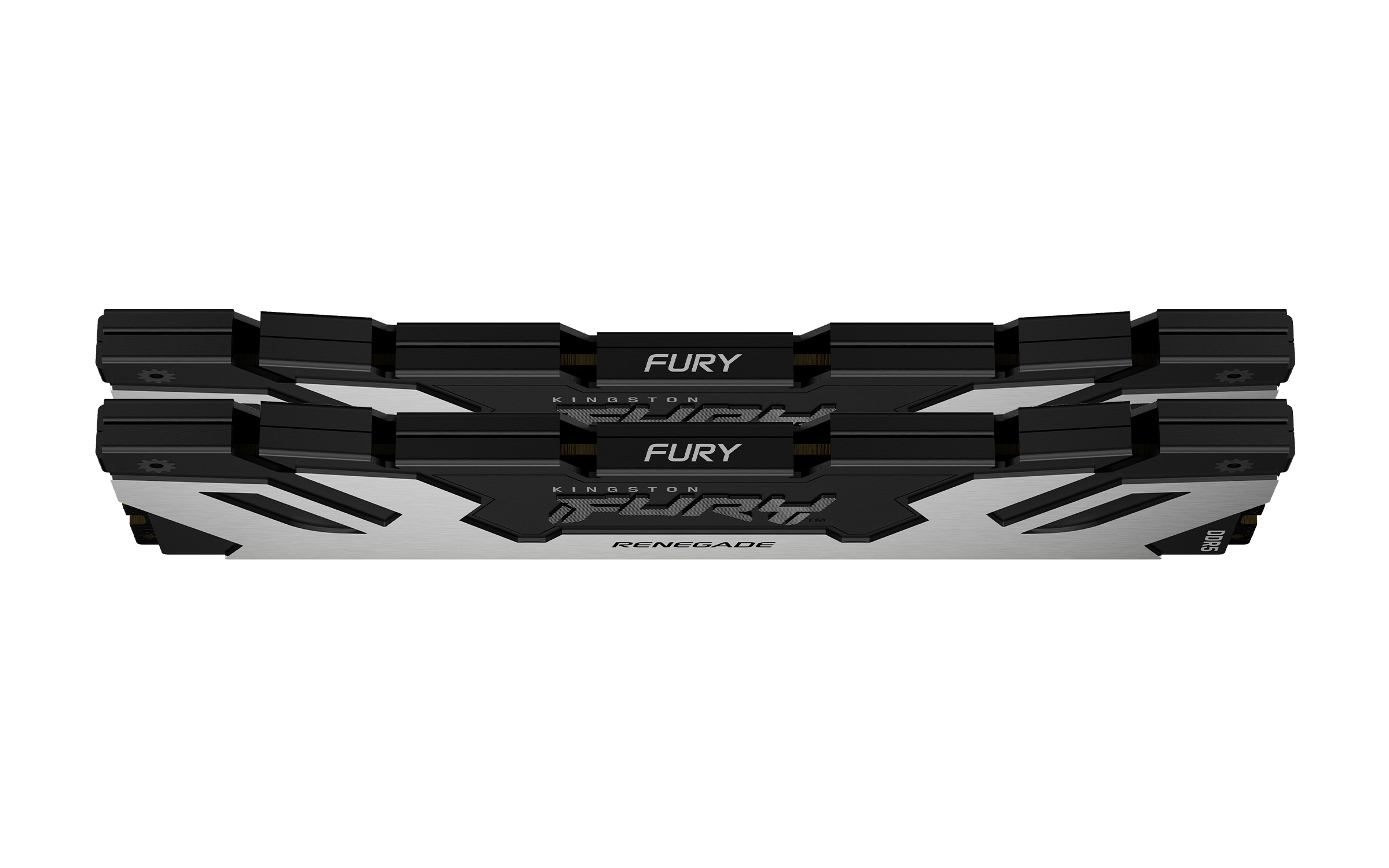 Kingston Technology FURY 32GB 6400MT/s DDR5 CL32 DIMM (Kit of 2) Renegade Silver - Image 2