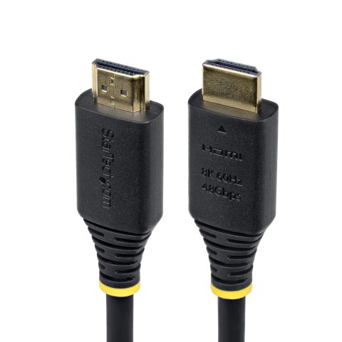 StarTech.com 5m (16ft) Certified Ultra High Speed HDMI Cable, 8K 60Hz/4K 120Hz, HDMI 2.1 Cable with HDR10+ / eARC, 48Gbp