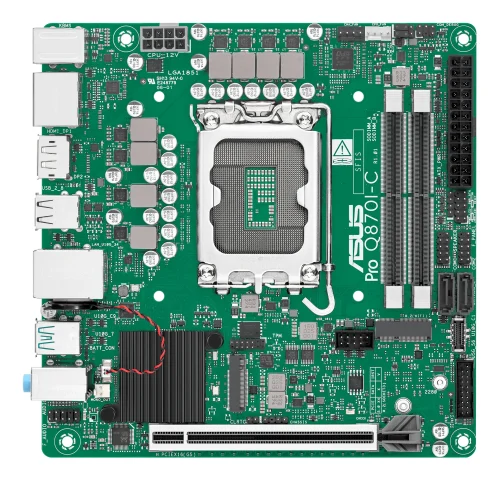 ASUS PRO Q870I-C-CSM Intel® Q870 LGA 1851 (Socket V1) mini ITX