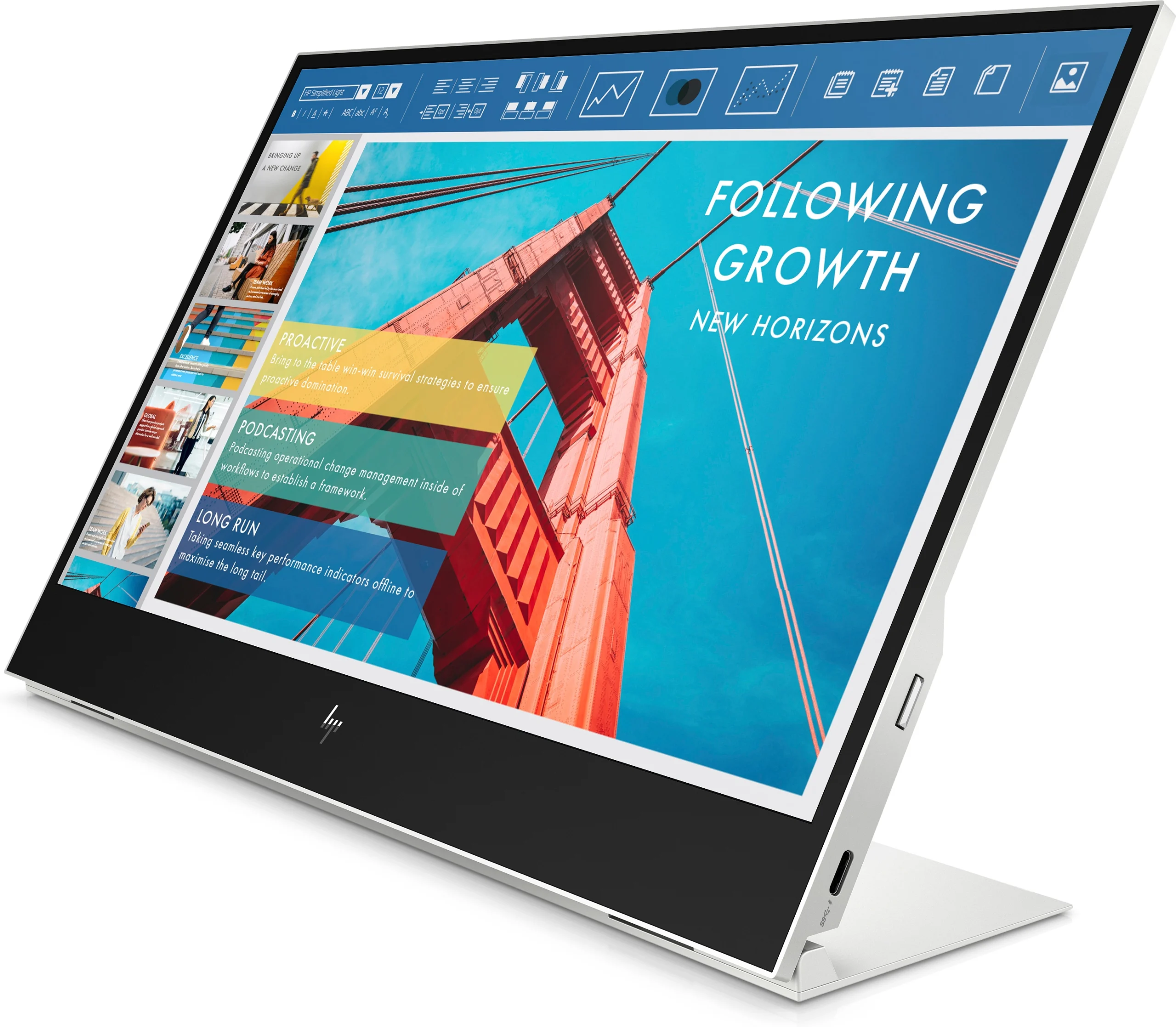 HP E-Series E14 G4 Portable Monitor - Image 2