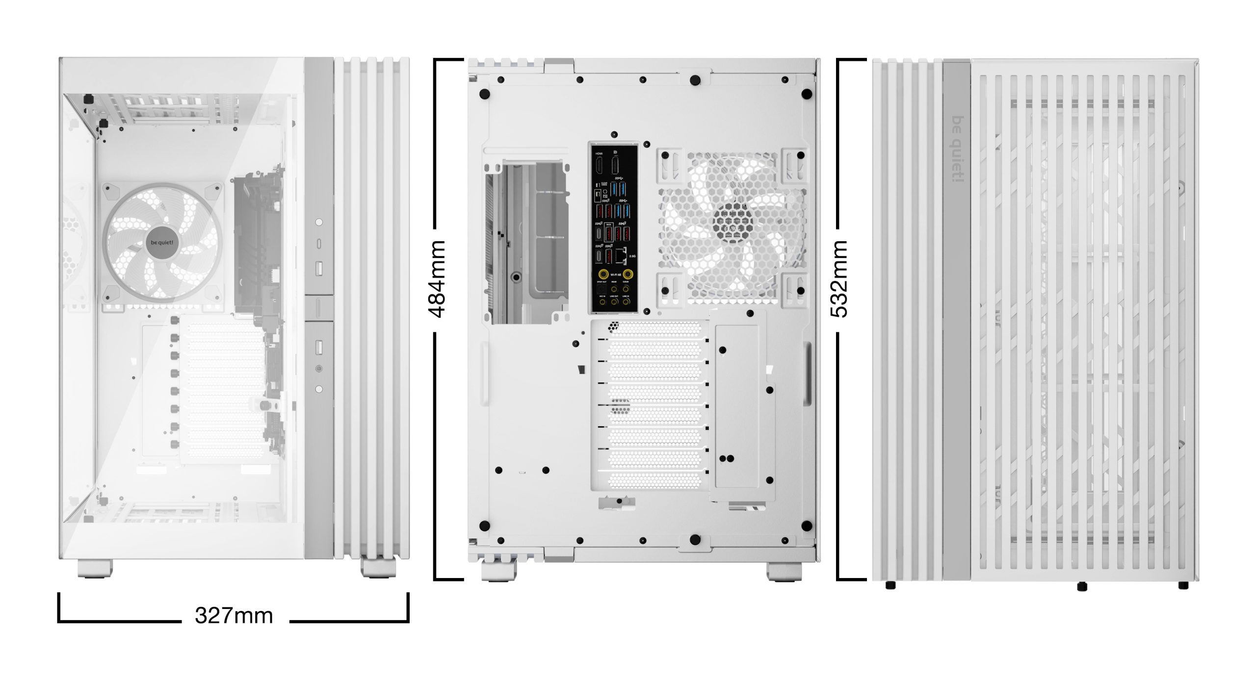 be quiet! LIGHT BASE 900 FX White Full Tower - Image 2