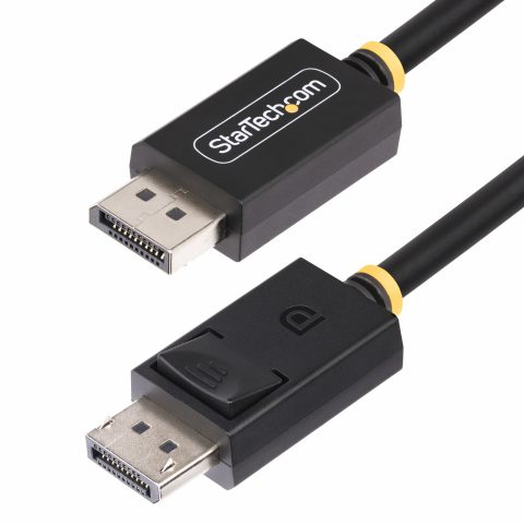 StarTech.com 3m (10ft) DisplayPort 2.1 Cable, VESA Certified DP40 DisplayPort Cable w/UHBR10/HDR/HDCP 2.2, 8K 60Hz/4K 14