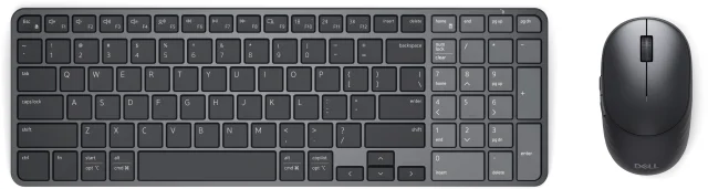 DELL Pro 7 KM746 keyboard Mouse included Universal RF Wireless + Bluetooth QWERTY UK English Graphite