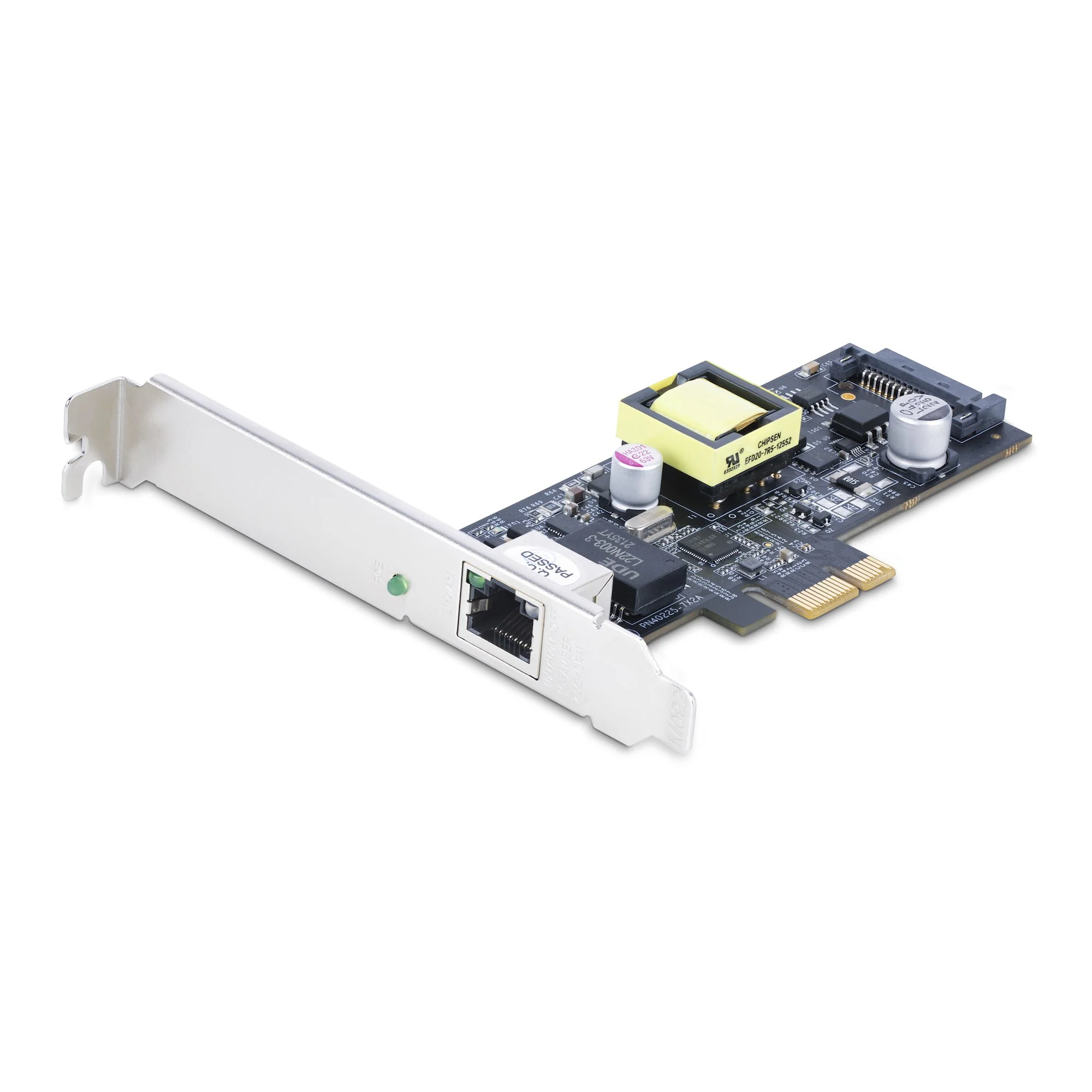 StarTech.com 1-Port 2.5Gbps NBASE-T PoE Network Card, Intel I225-V, 802.3af/at PoE+ Multi-Gigabit NIC, PCI Express Serve