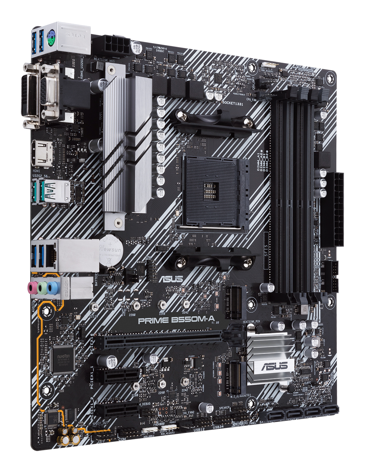 ASUS Prime B550M-A/CSM AMD B550 Socket AM4 micro ATX - Image 3