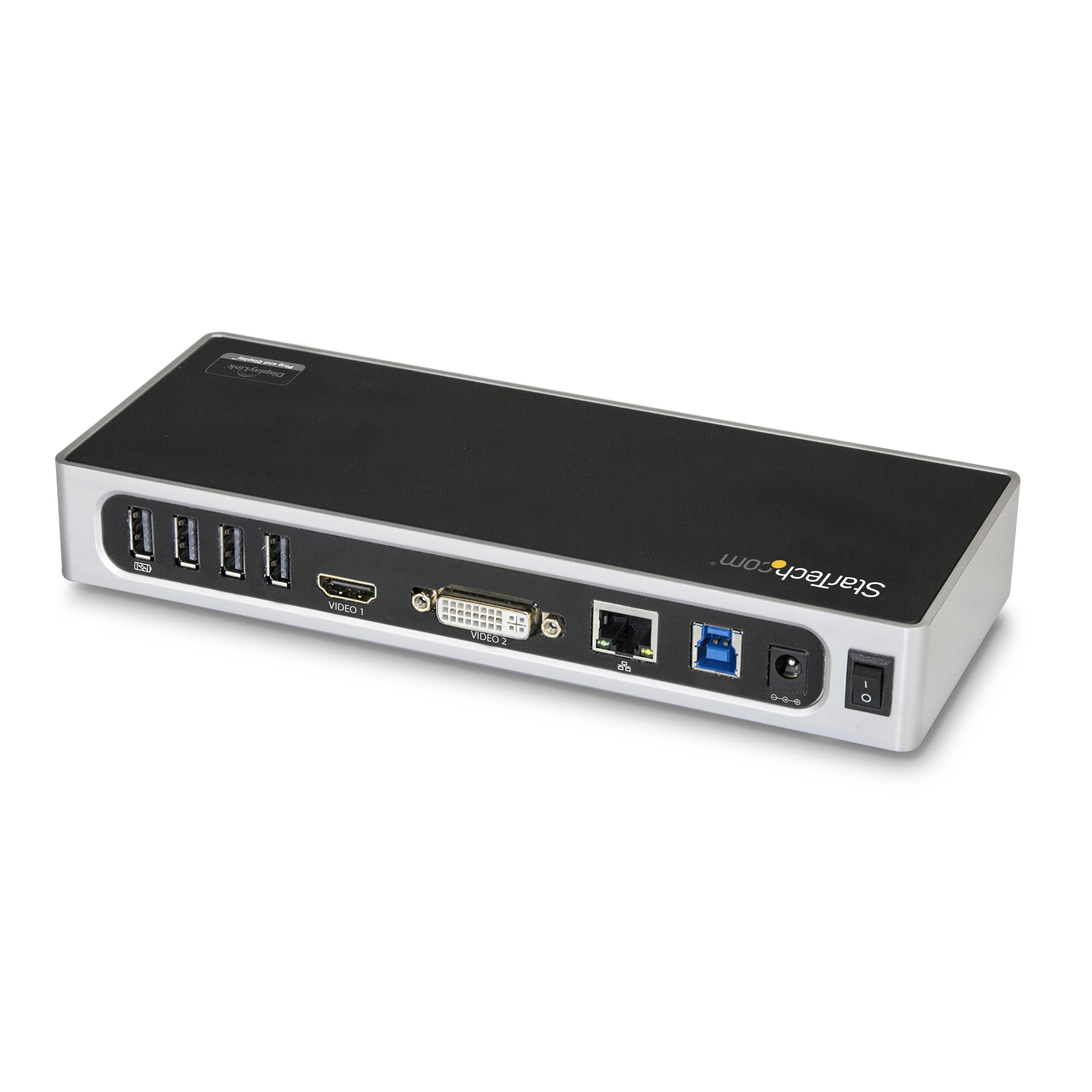 StarTech.com USB 3.0 Docking Station - Dual Monitor Laptop Docking Station with HDMI & DVI/VGA Video - 6-port USB 3.1 Ge - Image 2