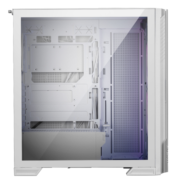 MSI MPG VELOX 300R AIRFLOW PZ Midi Tower White - Image 3