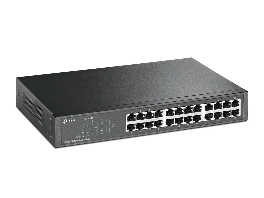 TP-Link TL-SF1024D network switch Unmanaged Fast Ethernet (10/100) Grey - Image 2