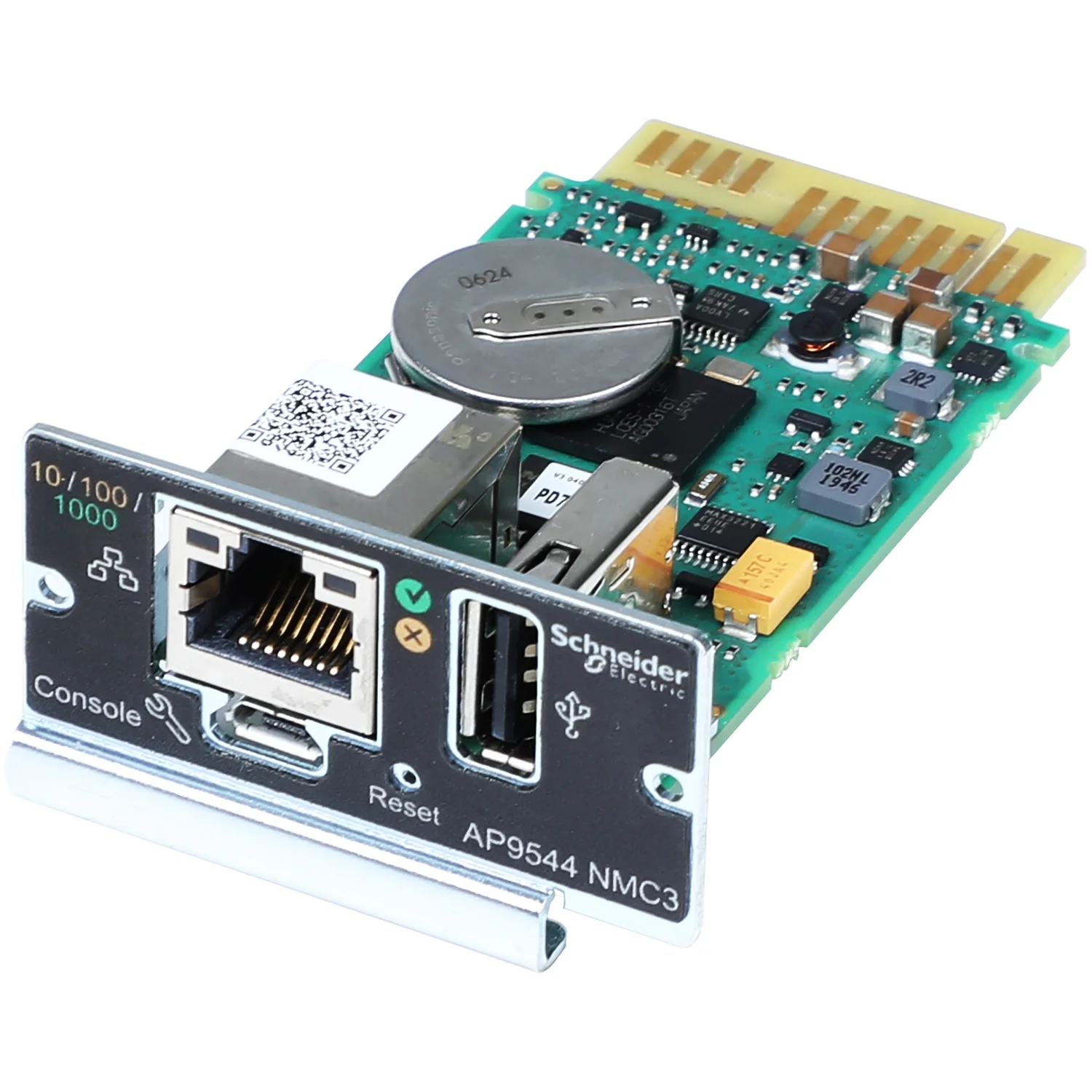 APC Network Management Card, Network Management Cards, for Easy UPS On-Line, 1-Phase, remotely monitor and manage the UP