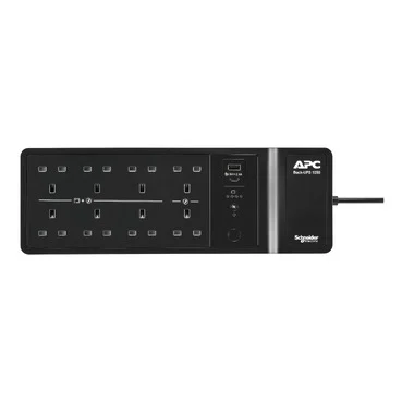 APC Back-UPS, 1050VA/600W Floor/Wall Mount, 230V, 8x British BS1363A outlets, USB Type A+C Port, User Replaceable Batter - Image 3