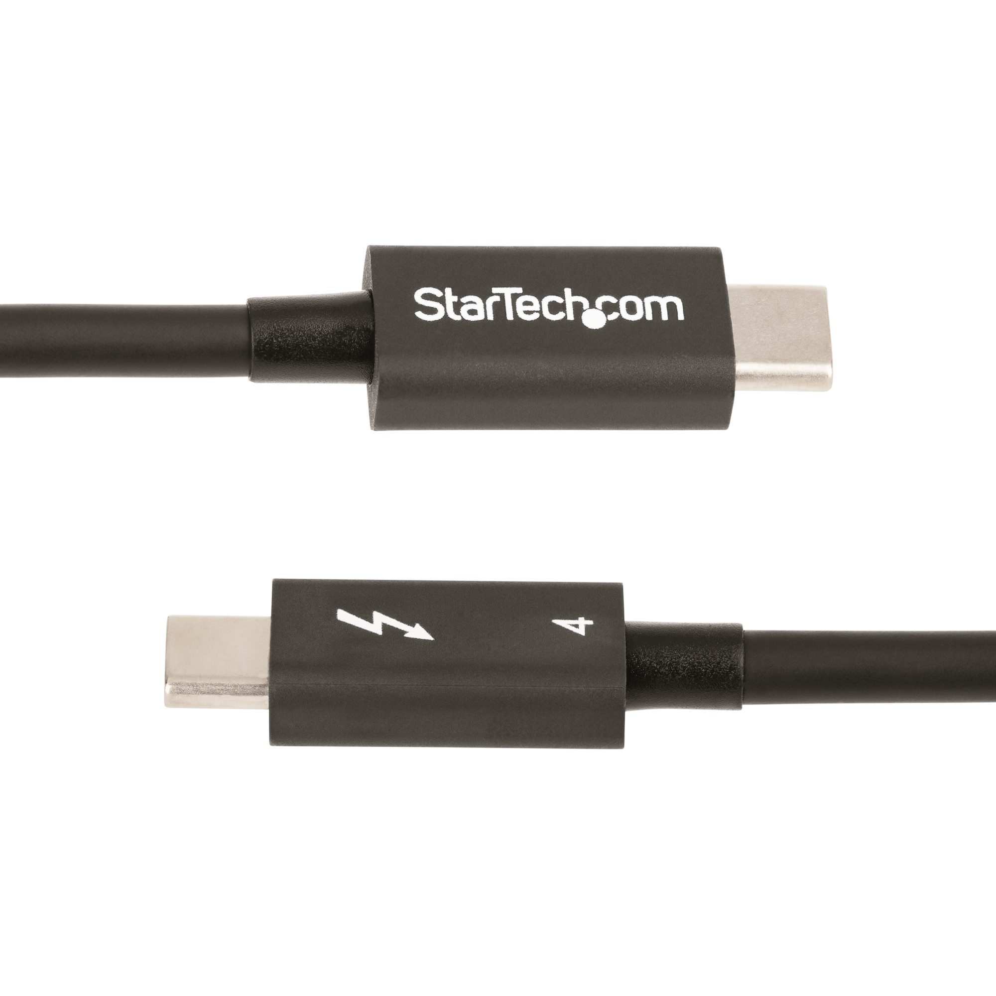 StarTech.com 3.3ft (1m) Thunderbolt 4 Cable - 40Gbps - 100W PD - 4K/8K Video - Intel-Certified Thunderbolt Cable - Compa - Image 3