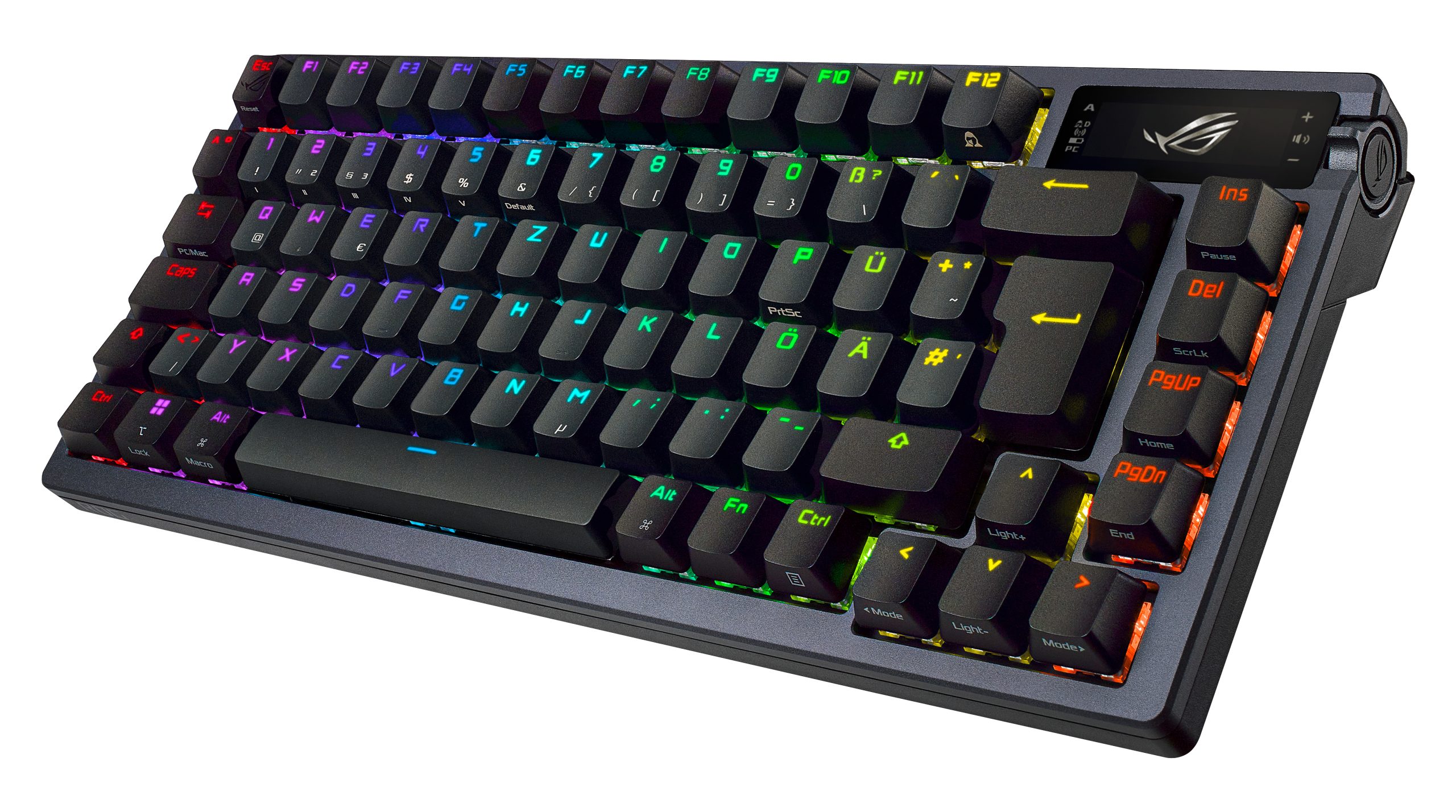ASUS ROG Azoth keyboard Gaming USB + RF Wireless + Bluetooth QWERTY US English Black - Image 2