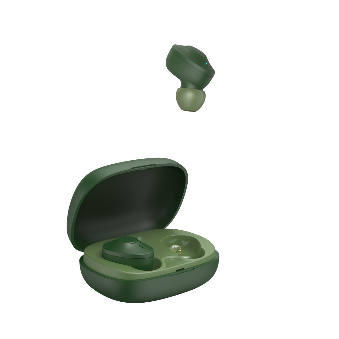 Hama Freedom Buddy Headset True Wireless Stereo (TWS) In-ear Calls/Music Bluetooth Green - Image 2