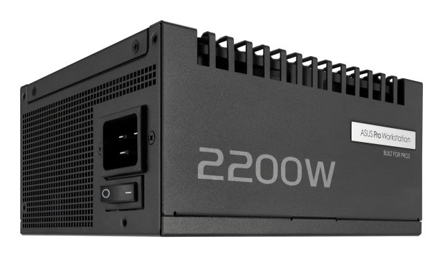 ASUS Pro WS 2200W Platinum power supply unit 20+4 pin ATX ATX Black