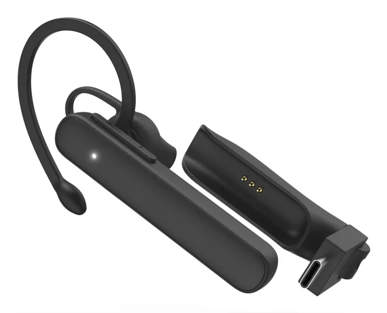 Hama MyVoice Station Headset Wireless Ear-hook Office/Call center Bluetooth Black