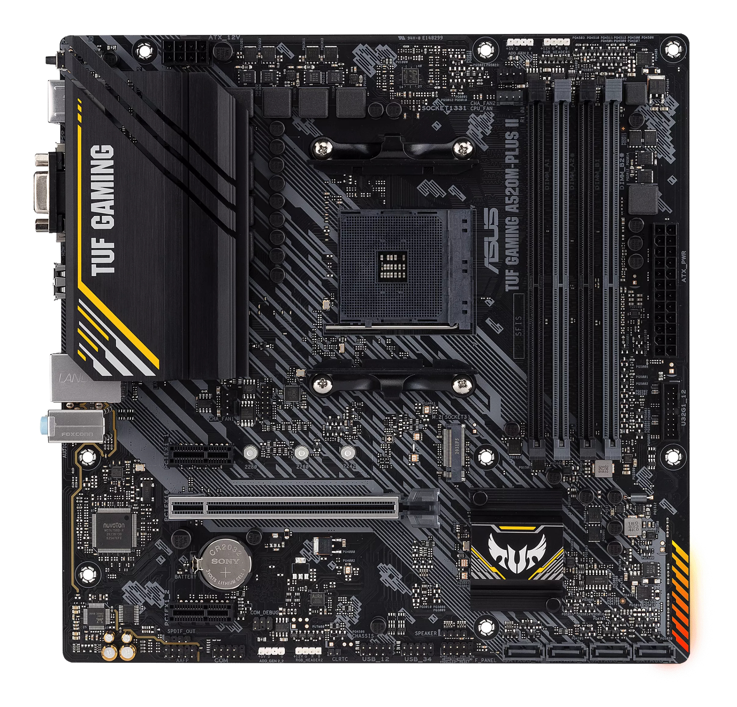 ASUS TUF GAMING A520M-PLUS II AMD A520 Socket AM4 micro ATX - Image 2
