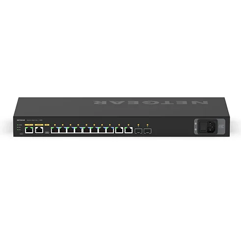 NETGEAR GSM4212P Managed L2/L3 Gigabit Ethernet (10/100/1000) Power over Ethernet (PoE) 1U Black - Image 3