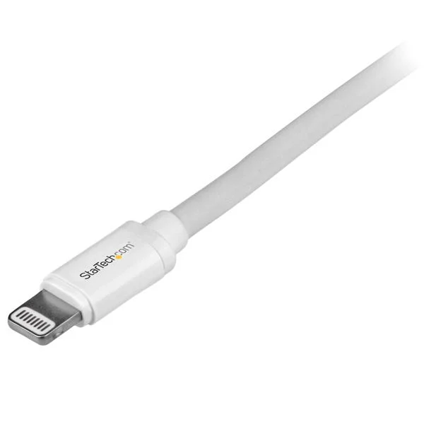 StarTech.com 2 m (6 ft.) USB to Lightning Cable - Long iPhone / iPad / iPod Charger Cable - Lightning to USB Cable - App - Image 3