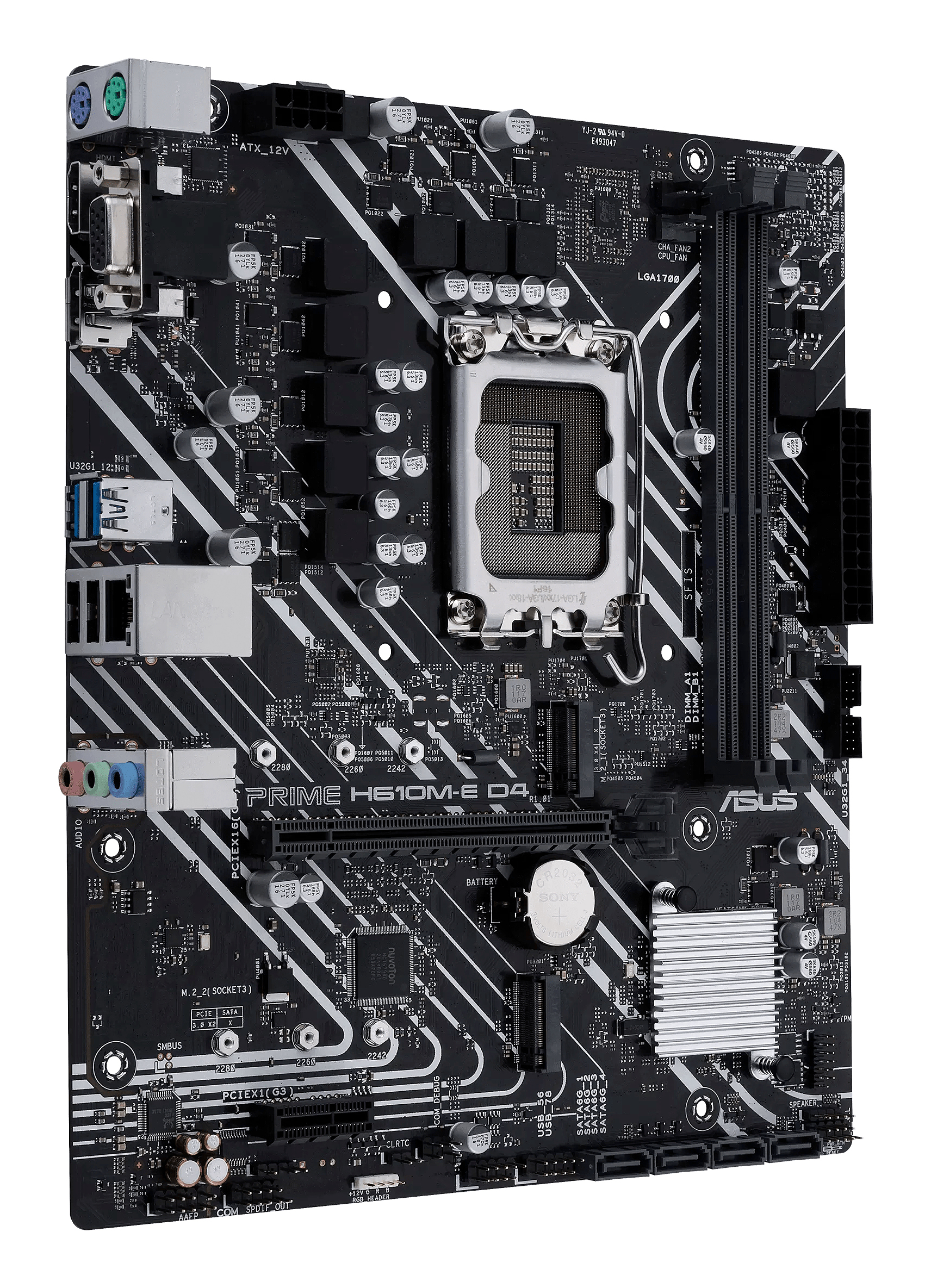 ASUS PRIME H610M-E D4-CSM Intel H610 LGA 1700 micro ATX - Image 2