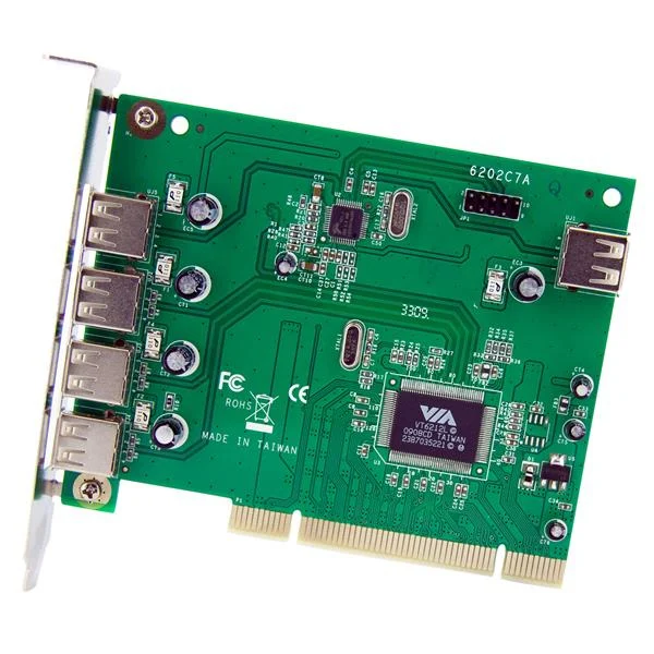 StarTech.com 7 Port PCI USB Card Adapter - TAA - Image 2