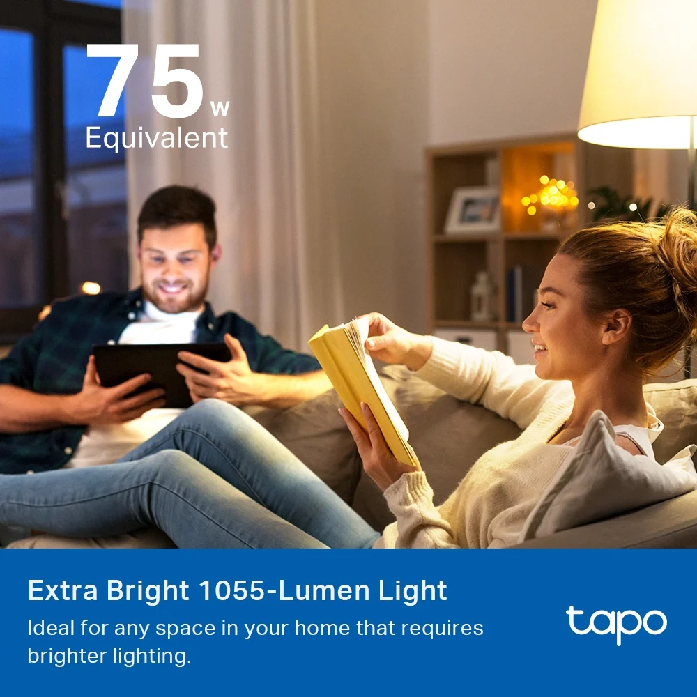 TP-Link Tapo Smart WiFi Light Bulb, Multicolor - Image 3