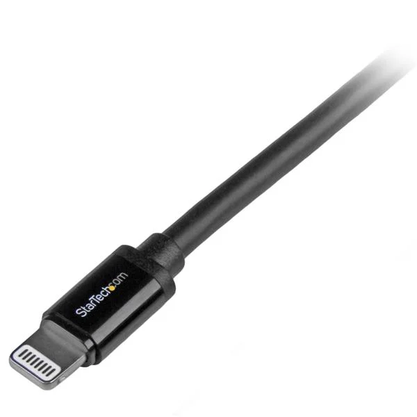 StarTech.com 2 m (6 ft.) USB to Lightning Cable - Long iPhone / iPad / iPod Charger Cable - Lightning to USB Cable - App - Image 2