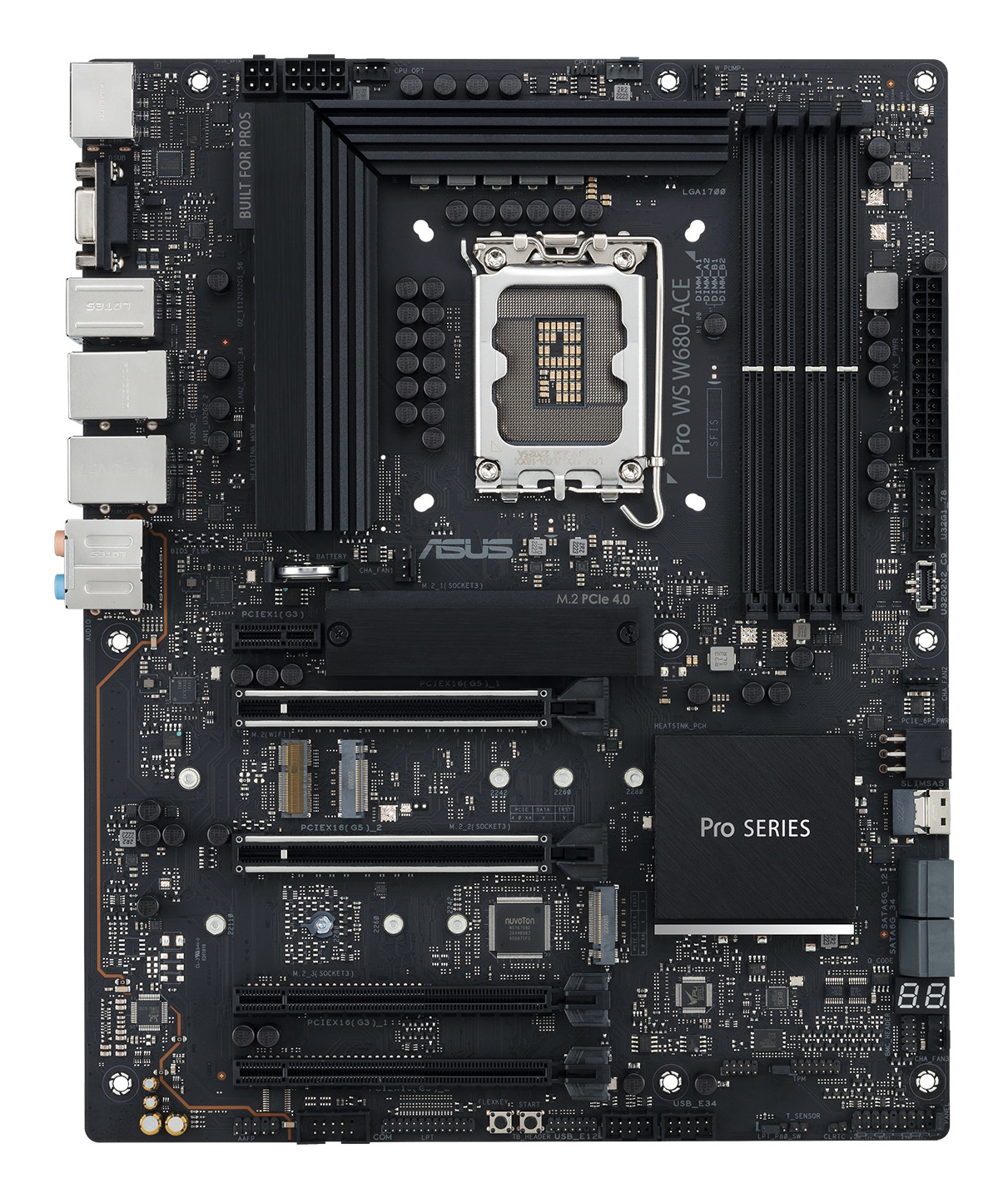 ASUS PRO WS W680-ACE Intel W680 LGA 1700 ATX - Image 2