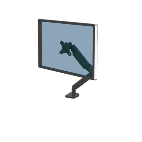 Fellowes Platinum Series Monitor Arm - Monitor Mount for 8KG 40 Inch Screens - Adjustable Monitor Desk Mount - Tilt 45°