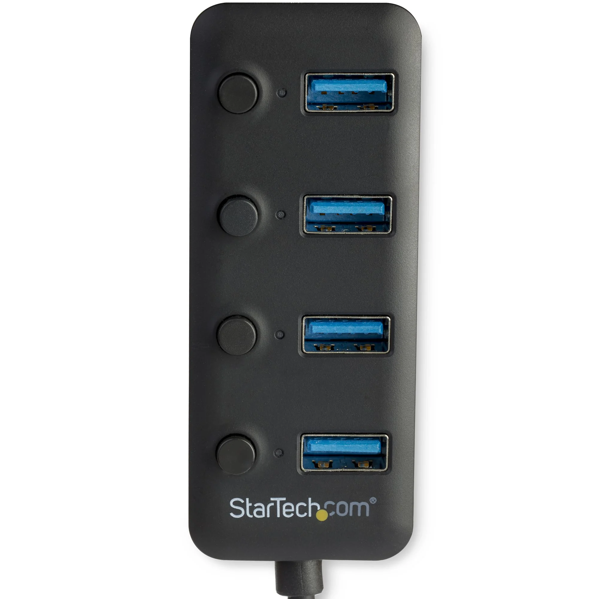 StarTech.com 4 Port Bus Powered USB Hub with Individual On/Off Switches, USB 3.0 (5Gbps) Expansion Hub, Desktop/Laptop U - Image 3