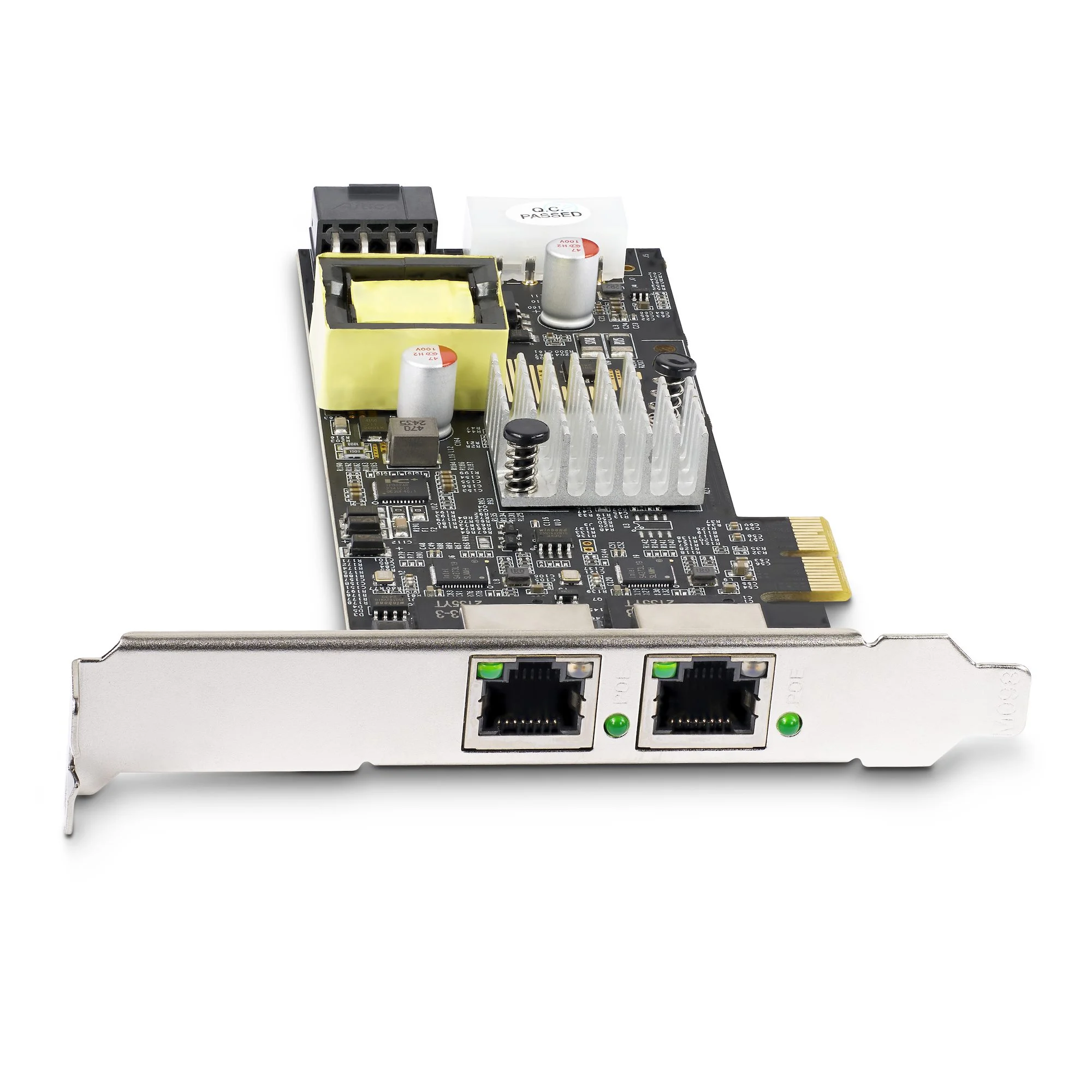 StarTech.com 2-Port 2.5Gbps NBASE-T PoE Network Card, Dual Intel I225-V, 802.3af/at PoE+ Multi-Gigabit NIC, PCI Express - Image 3