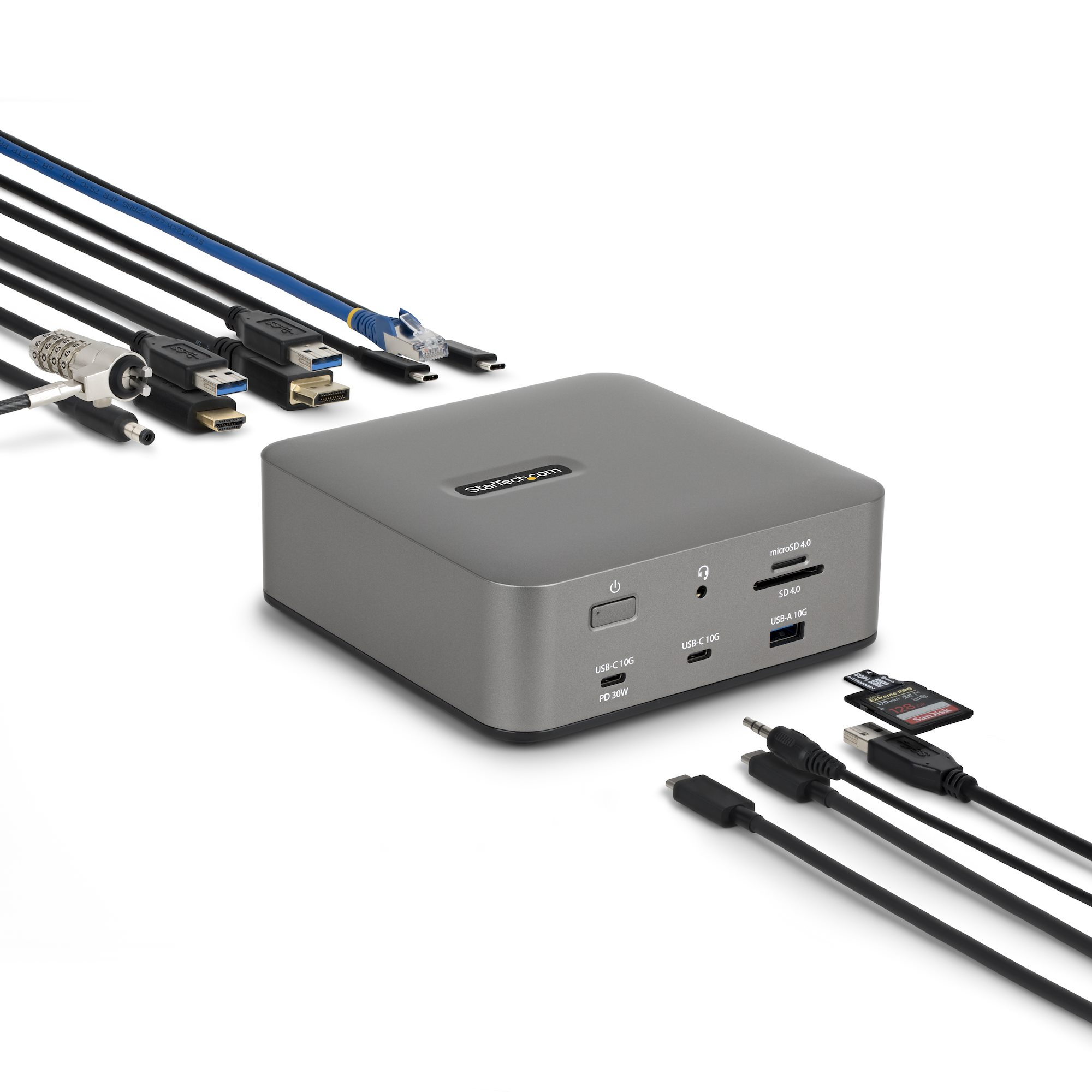 StarTech.com Thunderbolt 5 Universal Docking Station, Multi-Display Hub, 8K 60Hz or 4K 144Hz, 120Gbps Bandwidth Boost, 1 - Image 2