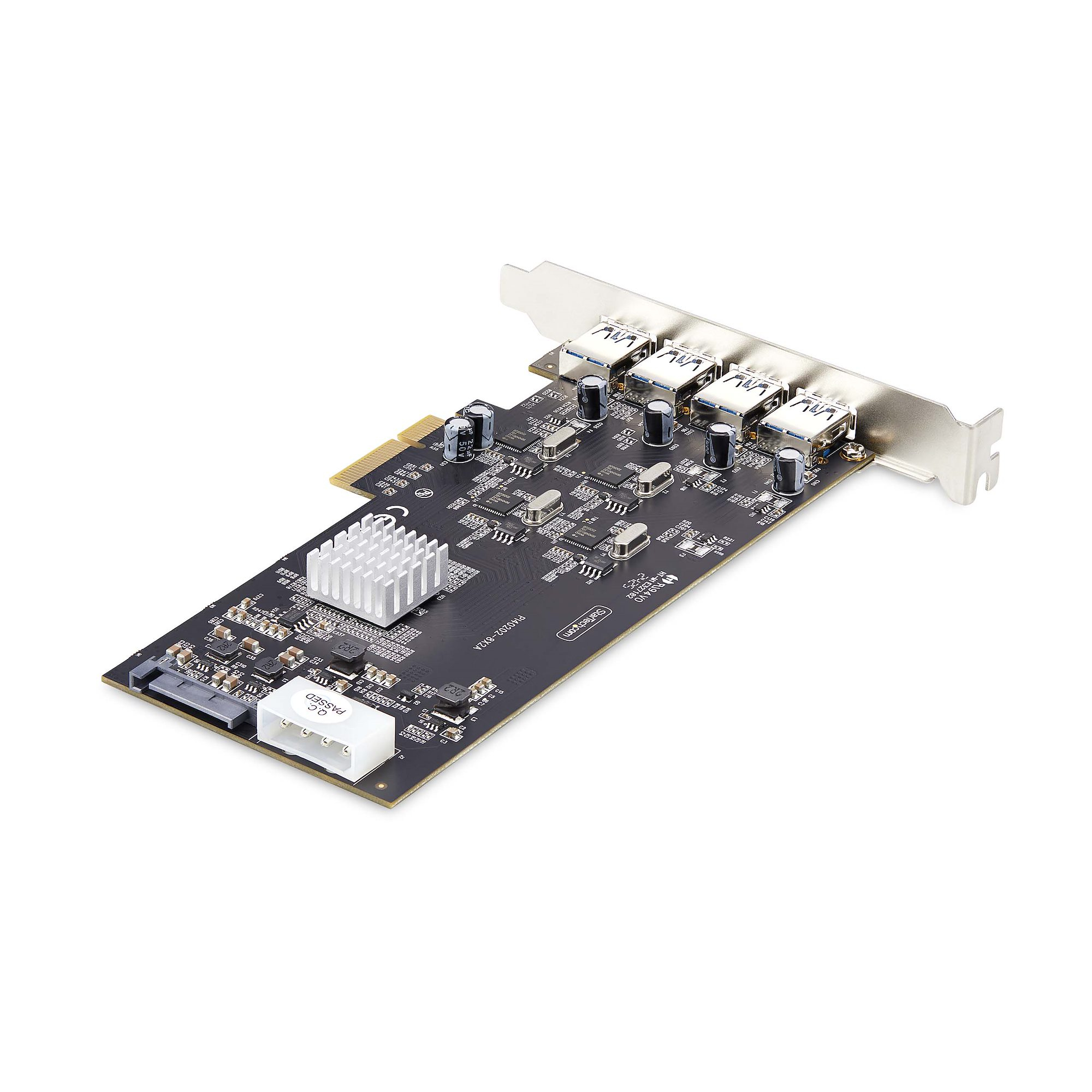 StarTech.com 4-Port USB PCIe Card, USB 3.2 5Gbps, PCI Express Expansion Card with 4x Independent USB Controllers, 4x USB - Image 2