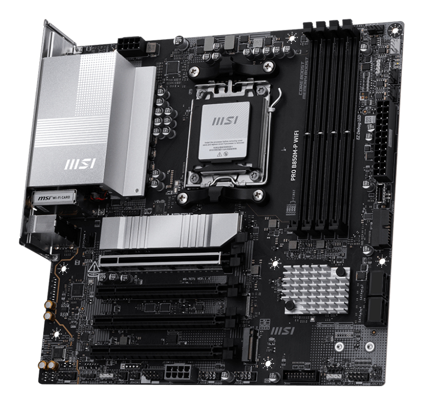 MSI PRO B850M-P WIFI motherboard AMD B850 Socket AM5 micro ATX - Image 3