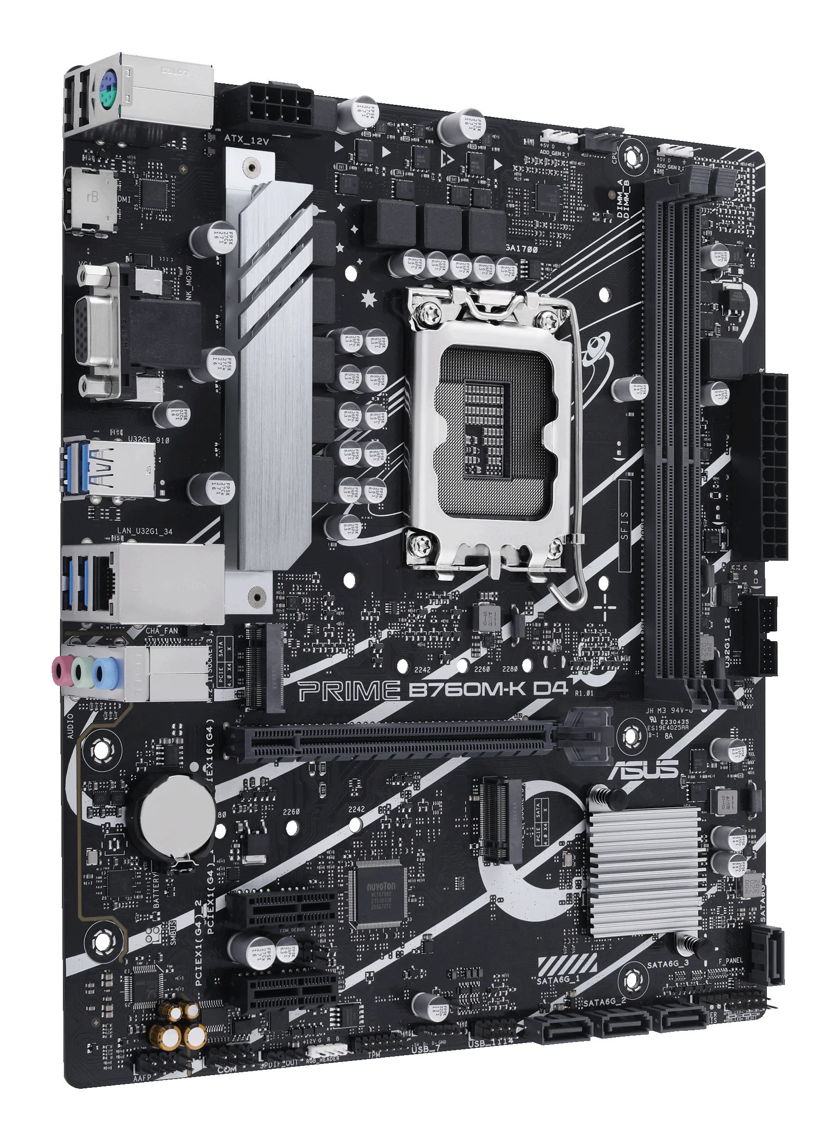 ASUS PRIME B760M-K D4 Intel B760 LGA 1700 micro ATX - Image 3