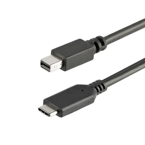 StarTech.com 3.3 ft (1m) USB-C to Mini DisplayPort Cable - 4K 60Hz - Black
