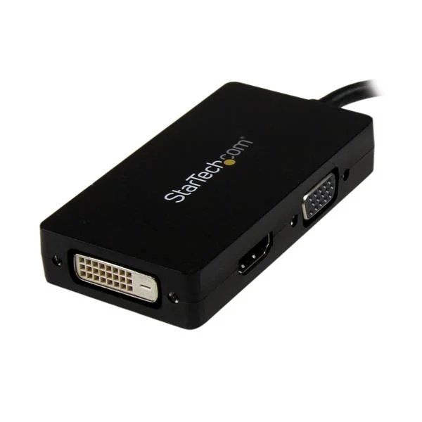 StarTech.com Travel A/V adapter: 3-in-1 DisplayPort to VGA DVI or HDMI converter - Image 2