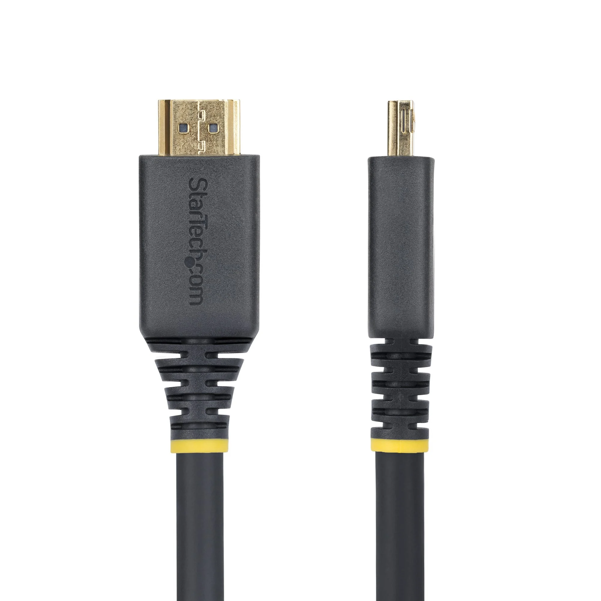 StarTech.com 20ft (6.1m) High Speed HDMI Cable with Gripping Connectors, 4K 60Hz/1440p 144Hz, HDR10/HDCP 2.2/ARC, 18Gbps - Image 3