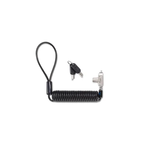 Kensington Slim N17 2.0 Portable Keyed Laptop Lock for Wedge-Shaped Slots