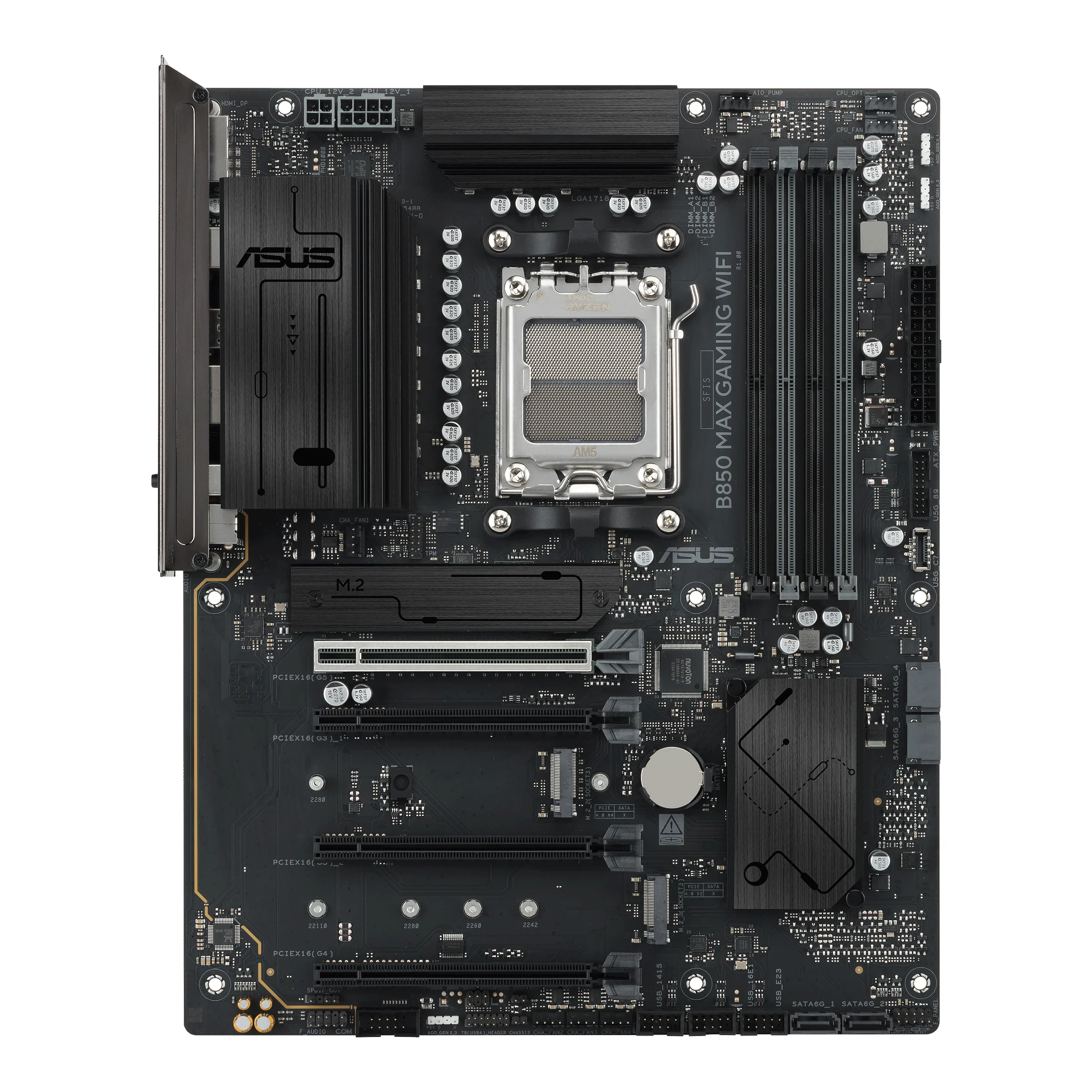 ASUS B850 MAX GAMING WIFI AMD B850 Socket AM5 ATX - Image 2