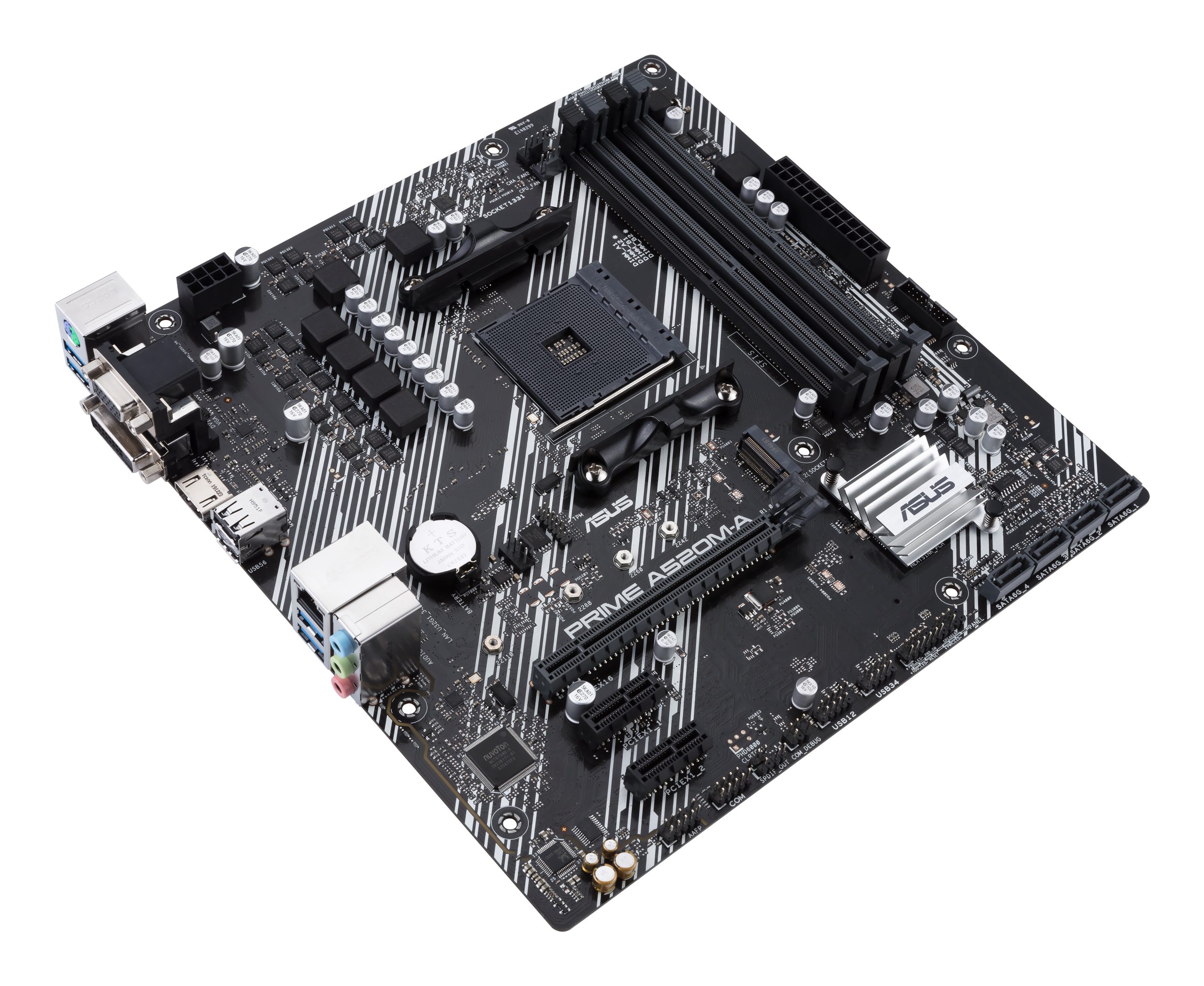 ASUS PRIME A520M-A II/CSM AMD A520 Socket AM4 micro ATX - Image 3
