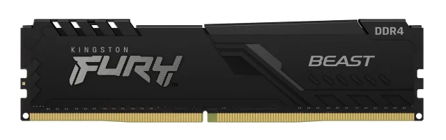 Kingston Technology FURY Beast 16GB 3200MT/s DDR4 CL16 DIMM 1Gx8 Black