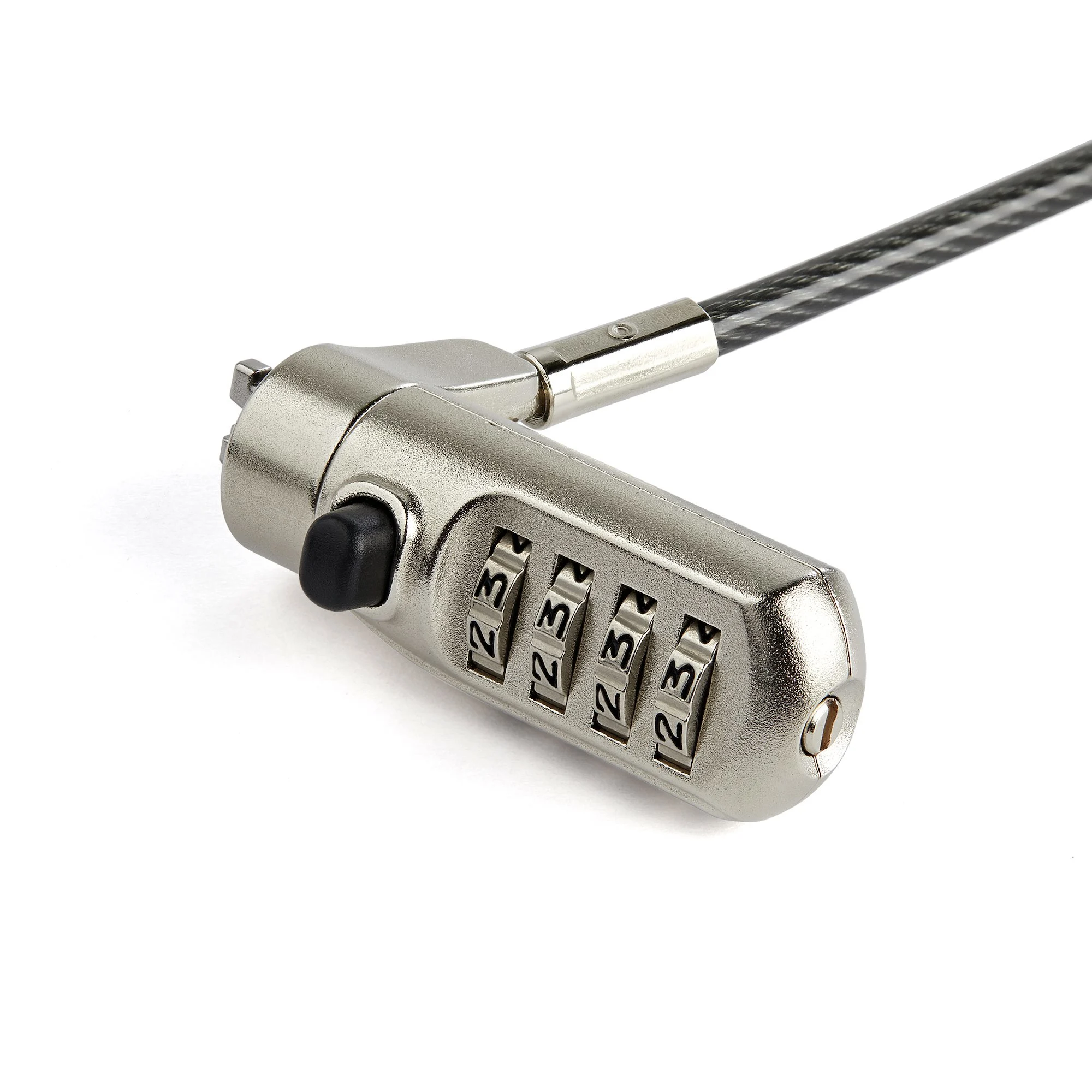 StarTech.com 6.6ft (2m) Laptop Cable Lock - Nano Slot Compatible 4 Digit Combination Security Cable Lock - Anti-Theft Vi - Image 3