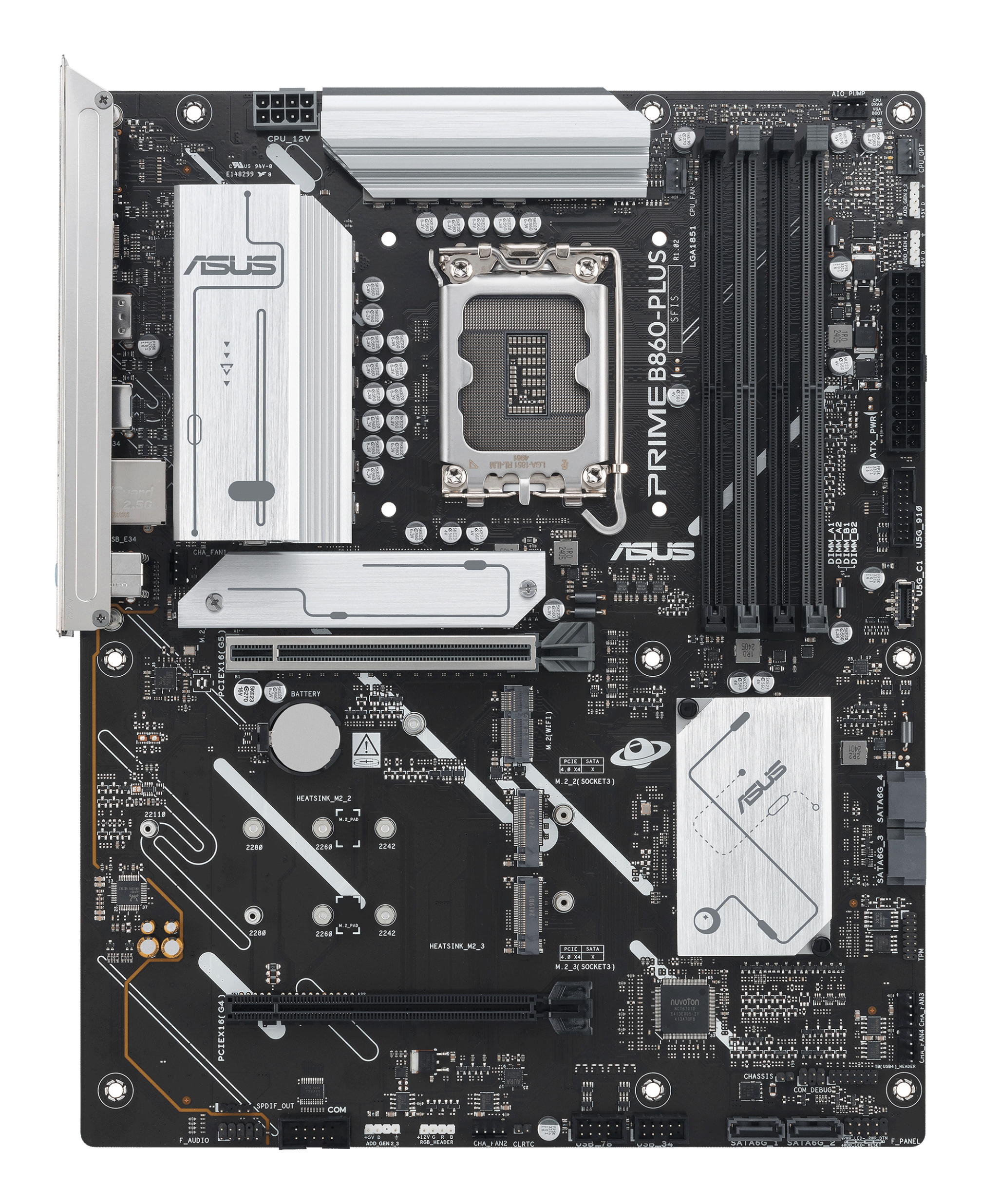 ASUS PRIME B860-PLUS-CSM Intel B860 LGA 1851 (Socket V1) ATX - Image 2