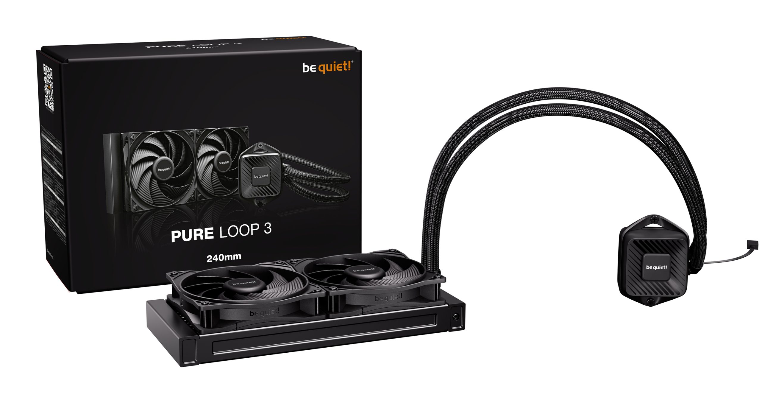 be quiet! PURE LOOP 3 Processor All-in-one liquid cooler 12 cm Black 1 pc(s) - Image 2