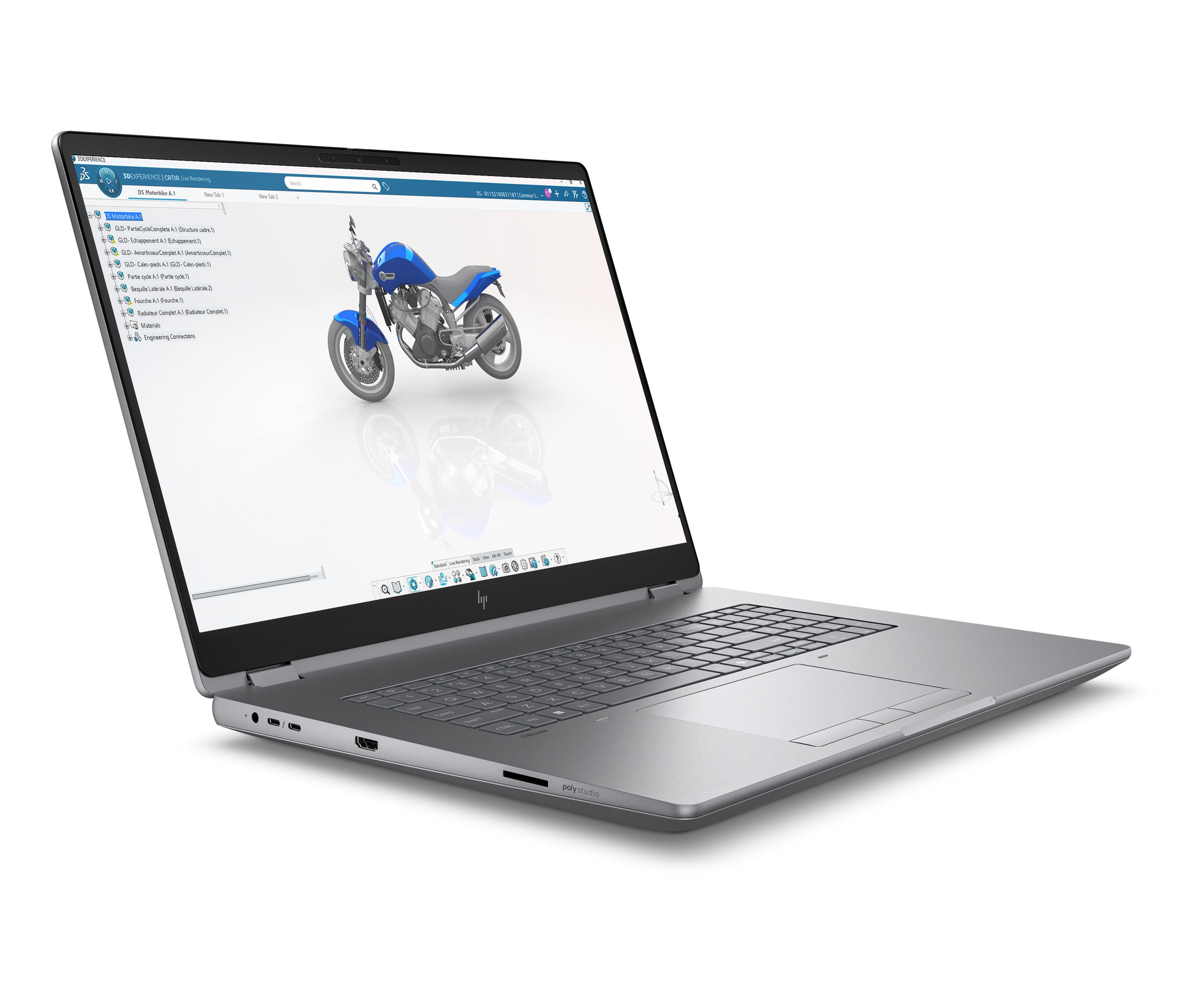 HP ZBook Fury G1i Wolf Pro Security Edition Intel Core Ultra 7 265HX Mobile workstation 45.7 cm (18") WQXGA 64 GB DDR5-S - Image 2