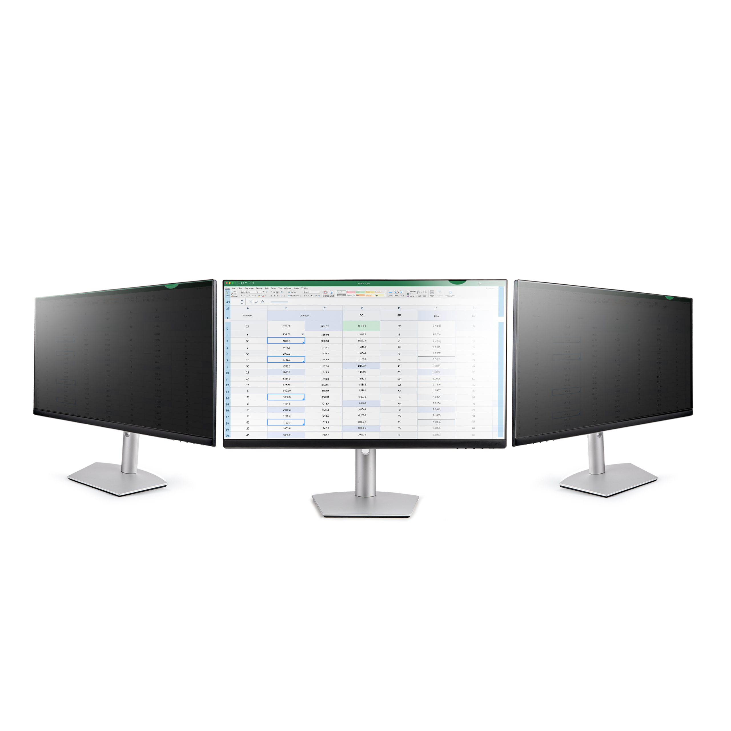 StarTech.com Monitor Privacy Screen for 21.5 inch PC Display - Computer Screen Security Filter - Blue Light Reducing Scr - Image 2