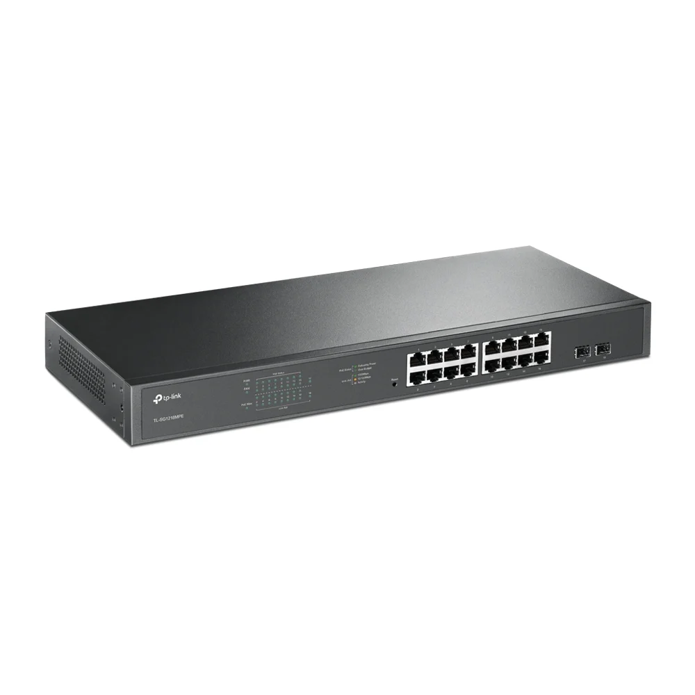 TP-Link JetStream 16-Port Gigabit Easy Smart PoE/PoE+ Switch - Image 2
