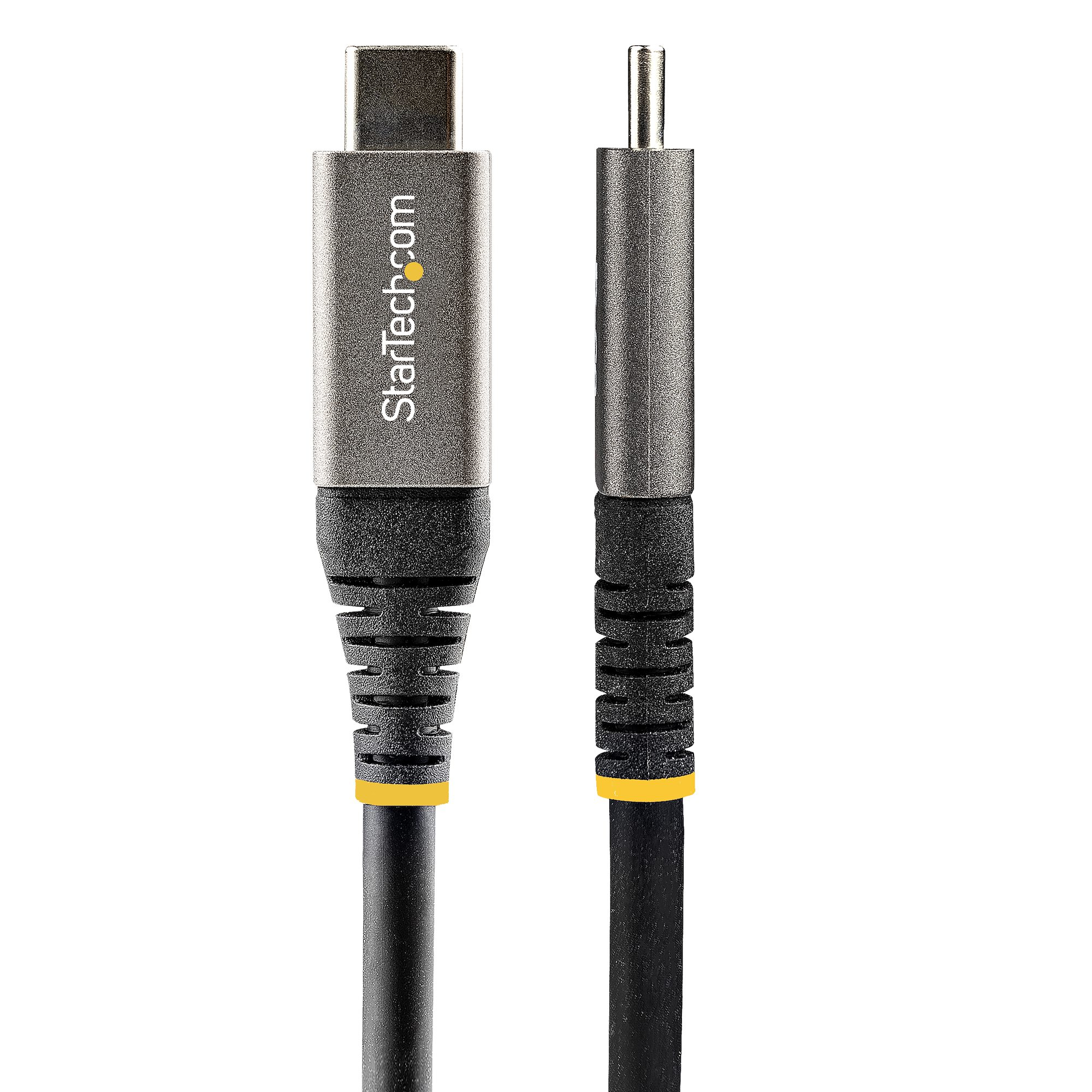 StarTech.com 6.6ft (2m) USB-C Cable, USB 5Gbps, 100W (5A) Power Delivery, 4K 60Hz DP Alt Mode, TPE Jacket - Thunderbolt - Image 3