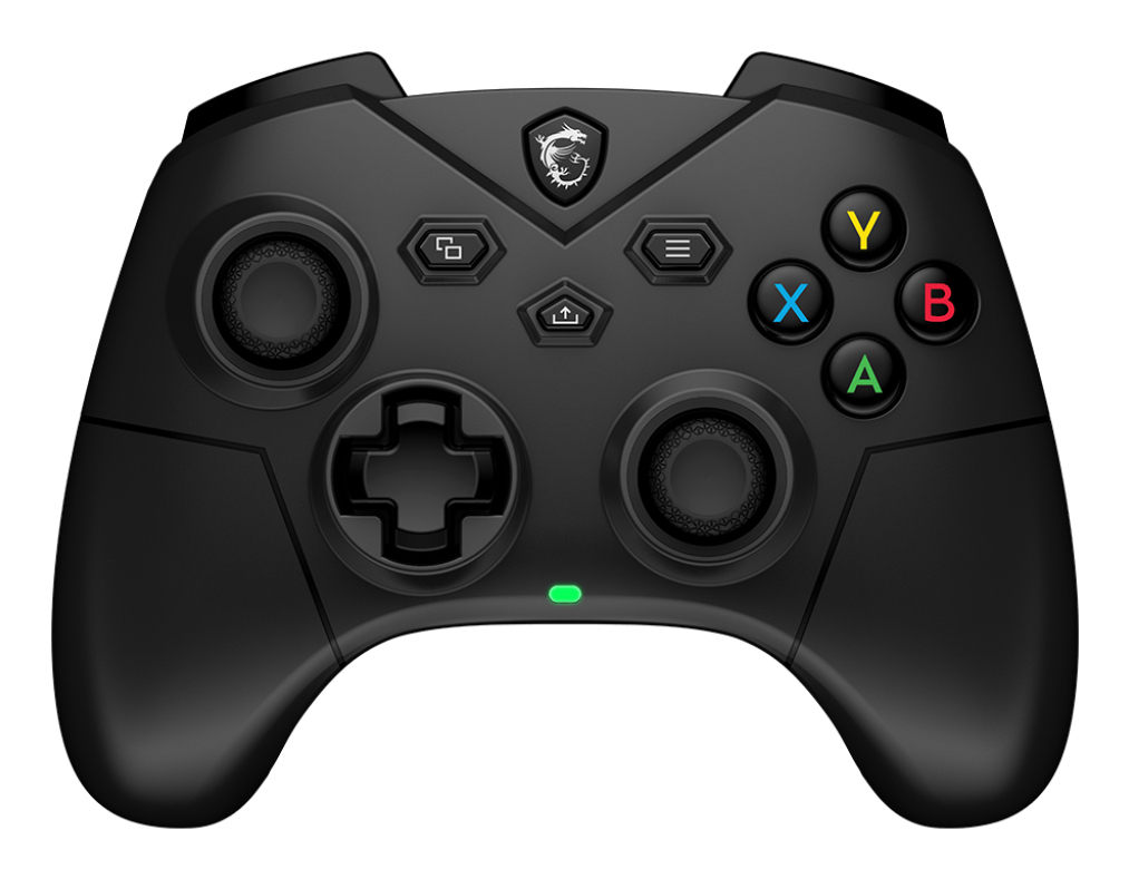 MSI FORCE GC300 WIRELESS Black USB 2.0 Gamepad Analogue PC