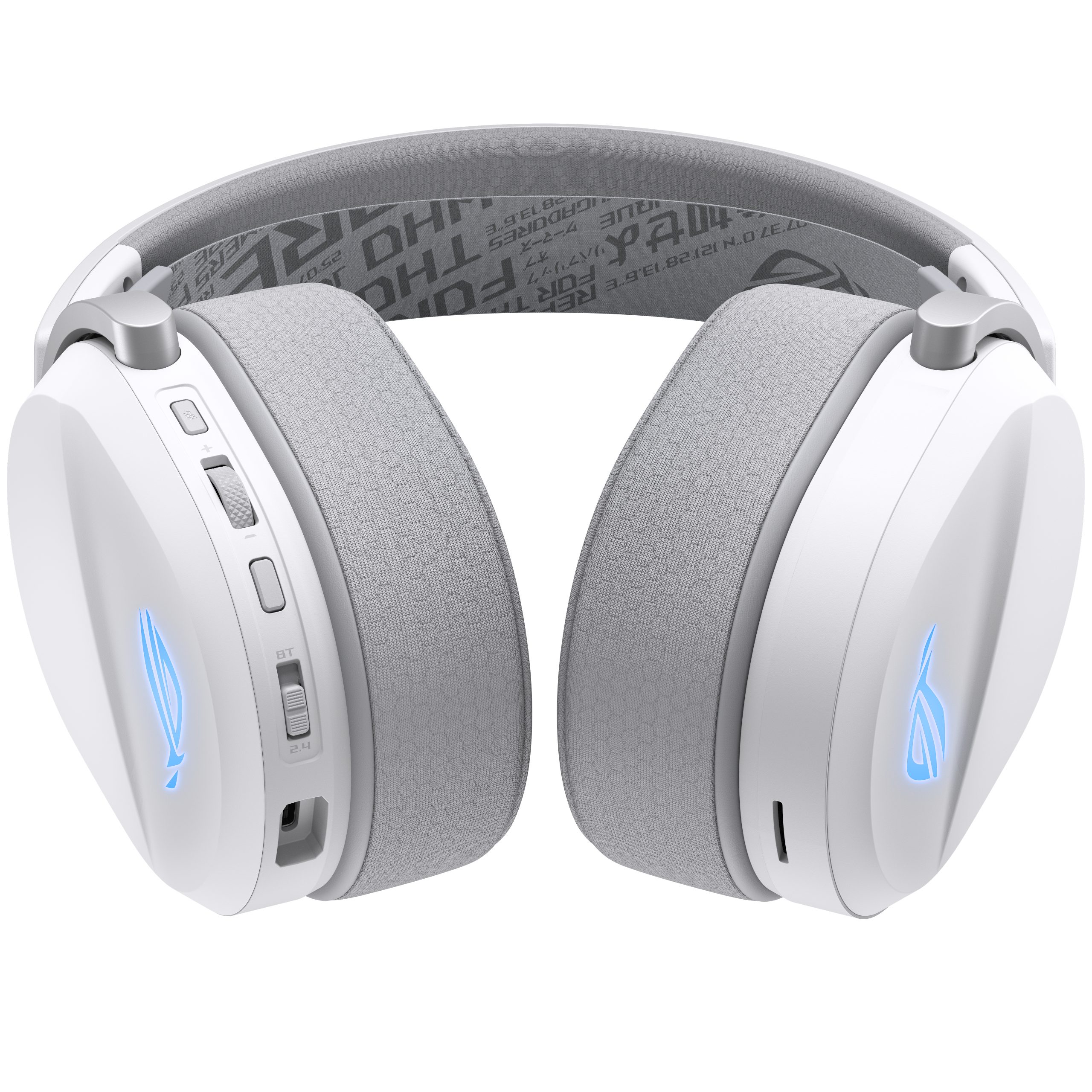 ASUS ROG Pelta Headset Wired & Wireless Head-band Gaming USB Type-C Bluetooth White - Image 3
